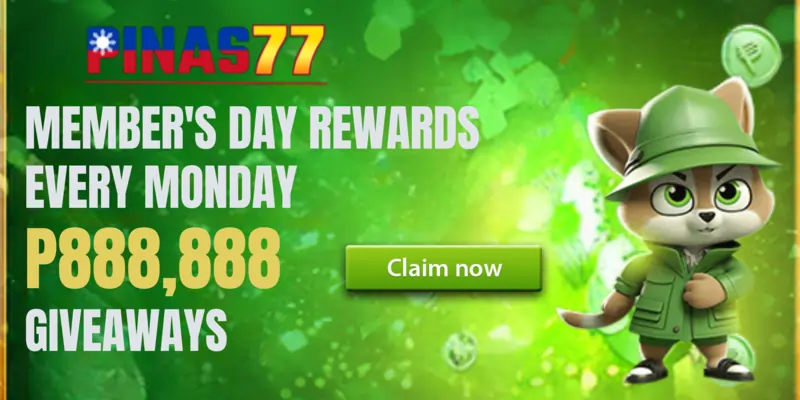 Pinas77 rewards banner