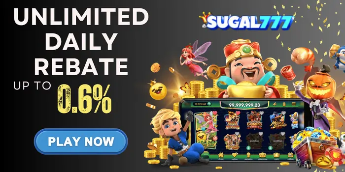 Sugal777 unlimited rebate bonus banner