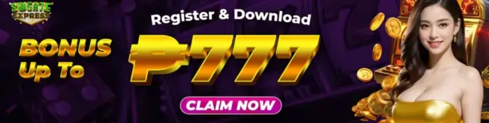 Swerte Express register 777 bonus banner