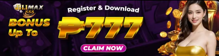 Jilimax888 register bonus 777 banner