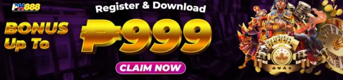 PH888 download 999 bonus banner