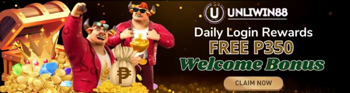 Unliwin88 daily login bonus banner